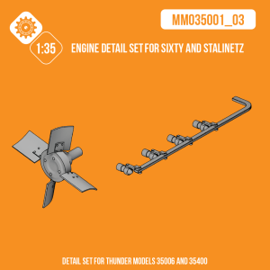 engine detail set for stalinetz & sixty